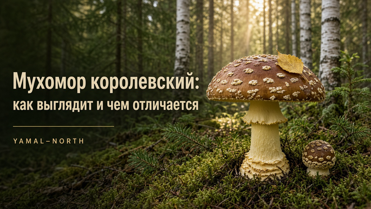 Мухомор королевский: как выглядит и чем отличается